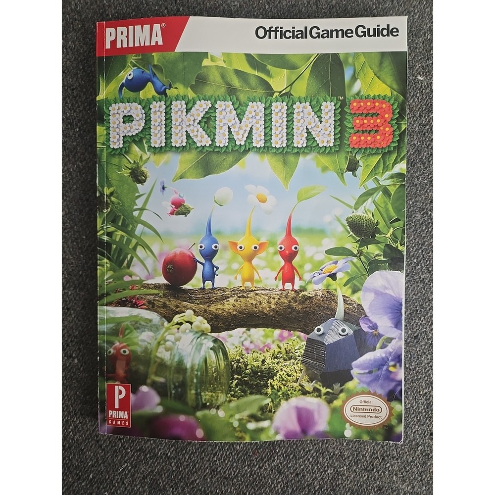 Pikmin 3 Prima games strategy guide Wii U Nintendo Official Switch Walk through
